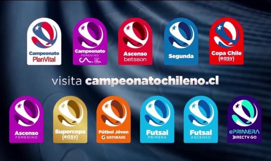 Las nuevas imágenes del futbol chileno para la temporada 2021. | Foto: ANFP.