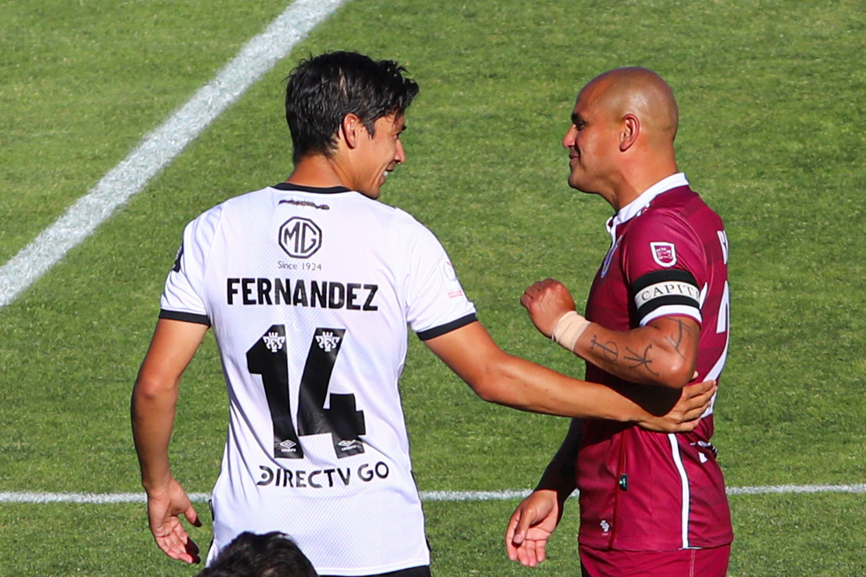 Matías Fernández y Humberto Suazo juntos