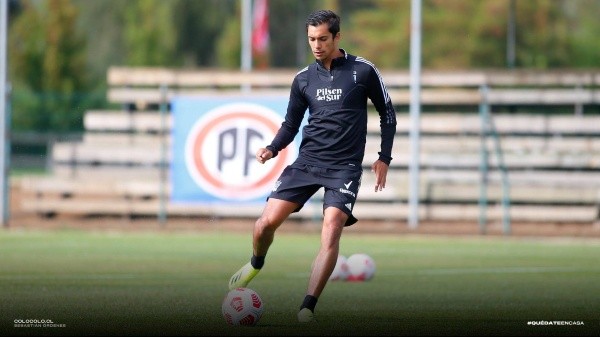 Carlo Villanueva no ha sido considerado en las citaciones / FOTO: Colo Colo Oficial