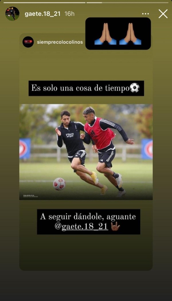 La segunda historia de Instagram