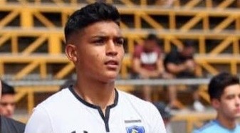 Daniel Gutiérrez en el fútbol joven de Colo Colo | Foto: archivo