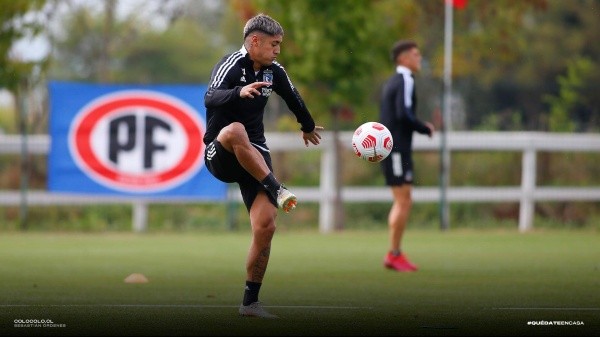 Gaete espera volver a las citaciones | Foto: Colo Colo Oficial.
