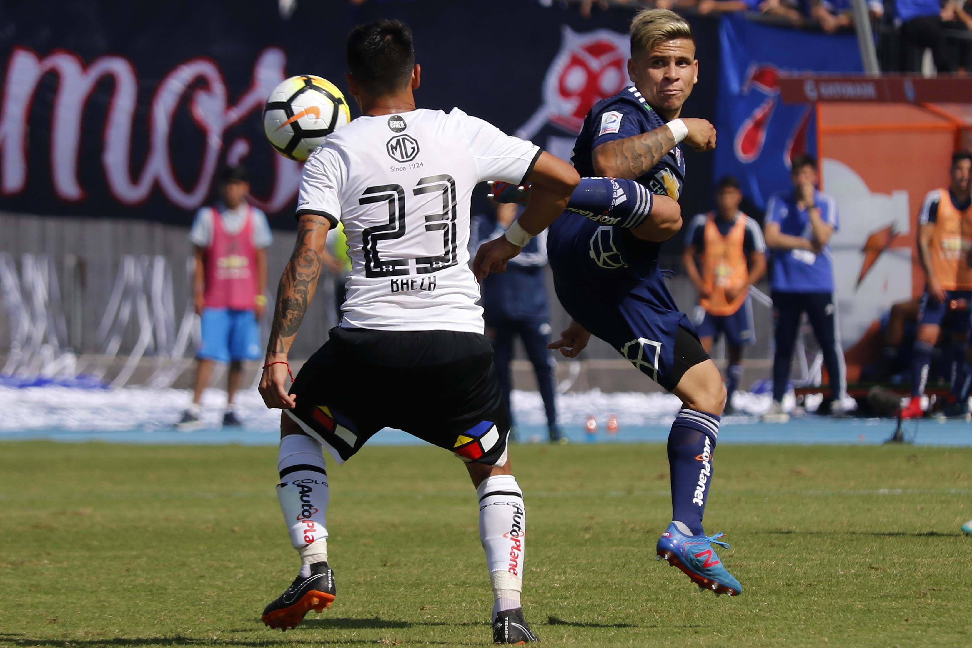 Claudio Baeza y su número 23