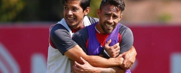 Matías y el Mago juntos