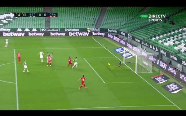 Reacción Claudio Bravo | Foto: captura