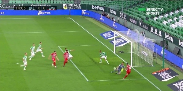 Claudio Bravo doble intervención | Foto: captura