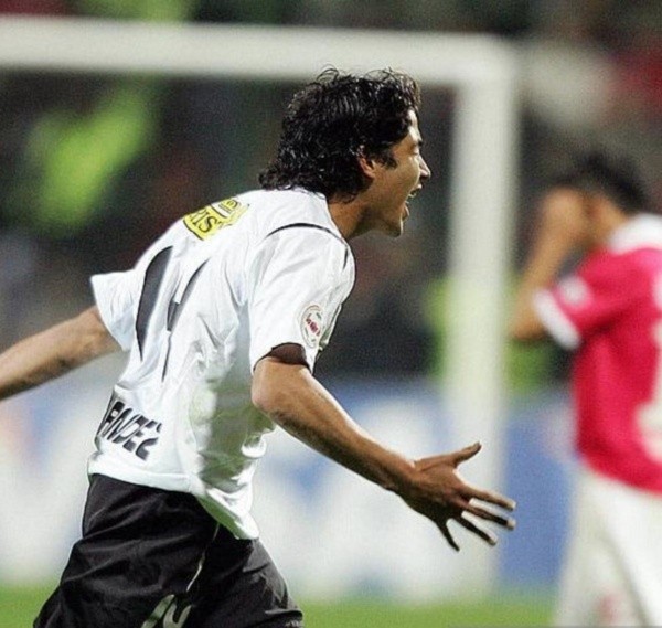 Una de las mejores presentaciones de Matías en esa Copa Sudamericana de 2006 fue ante Toluca en las semifinales. Tanto en la ida como en la vuelta, Matías fue un súper crack. Fuente: Getty Images.