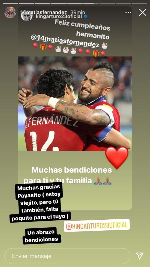 La respuesta del 14 no tardó en llegar | Fuente: Captura.