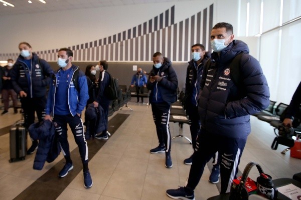 La delegación nacional en tierras argentinas / FOTO: Comunicaciones ANFP