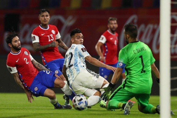 La Roja tuvo un correcto partido ante Argentina | Foto: Agencia Uno