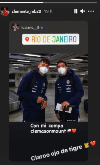 La amistad de Arriagada y Montes | Foto: captura