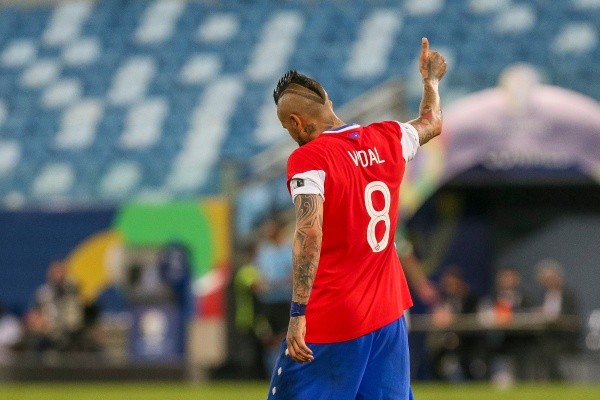 Arturo Vidal no tuvo su mejor partido y fue reemplazado / FOTO: Agencia Uno