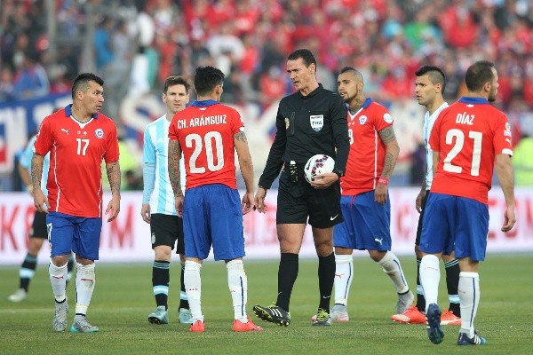 Roldán dirigió la final de la Copa América 2015 | Foto: Agencia Uno.