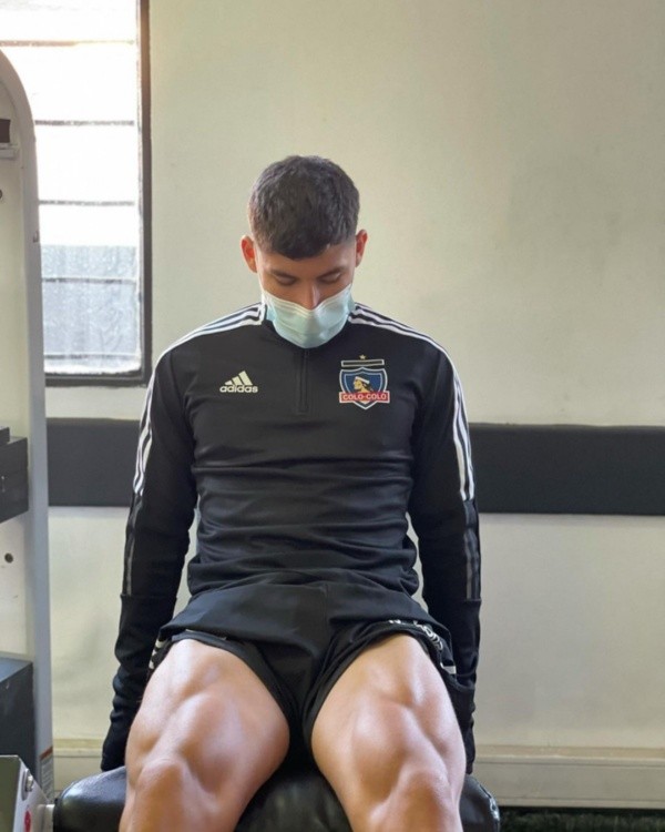 Alexander Oroz en Colo Colo antes del préstamo