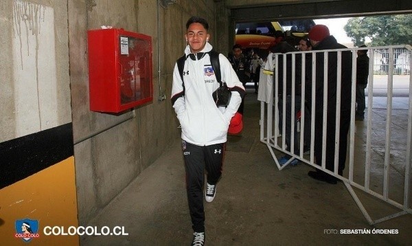 Zederick Vega en Colo Colo