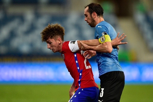 Luciano Arriagada en la Roja