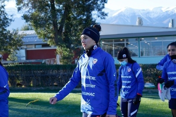 La selección chilena entrena para los Juegos Olímpicos