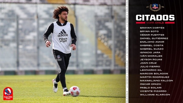 La lista de citados de Colo Colo.