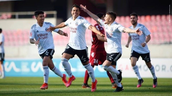 Iván Morales anotó la apertura de la cuenta / FOTO: Colo Colo