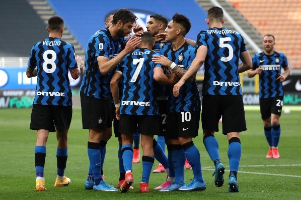 El tocopillano fue pieza clave en el término de temporada para el Inter. Fuente: Getty Images.