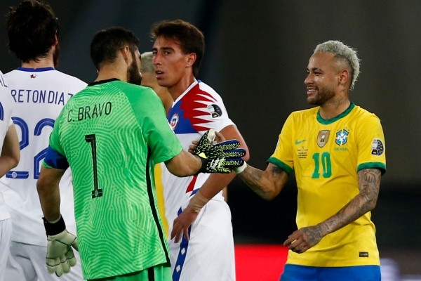 Claudio Bravo vs Brasil