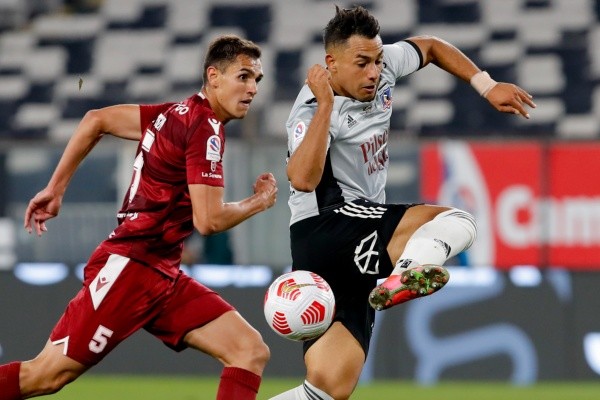 Iván Morales encabezará la ofensiva colocolina ante La Serena / FOTO: Agencia Uno