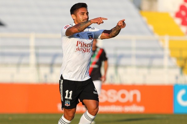 Marcos Bolados cerró el triunfo ante Palestino / FOTO: Agencia Uno