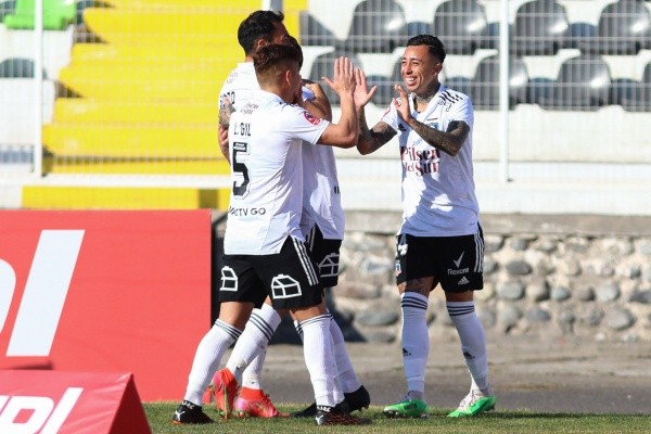 Leonardo Gil fue figura en el encuentro entre Colo Colo y Palestino | Foto: Agencia Uno