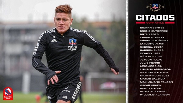 Los citados de Colo Colo.