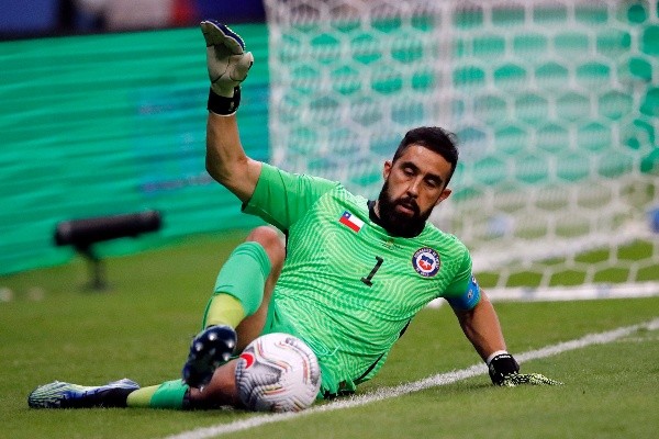 Claudio Bravo mostró gran nivel en la Copa América / FOTO: Agencia Uno