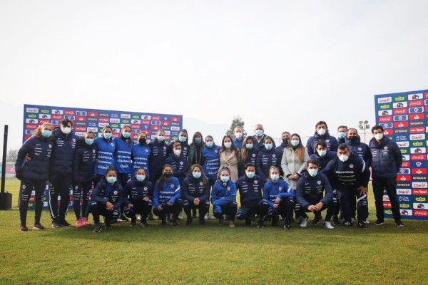 La Roja femenina tuvo su despedida antes de partir a Tokio 2020 | Foto: ANFP