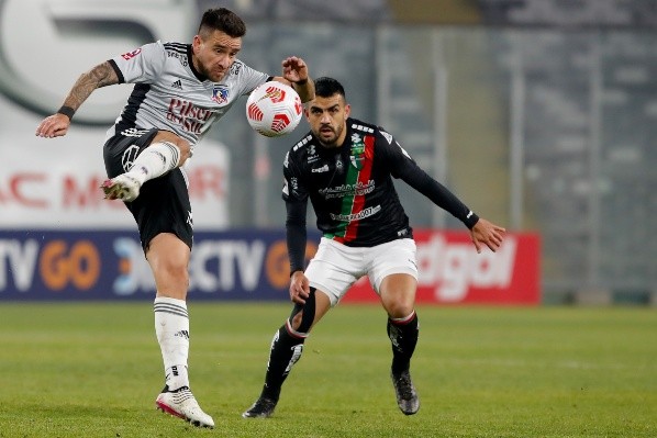 Matías Zaldivia volvió a ser titular en el empate ante Palestino / FOTO: Agencia Uno