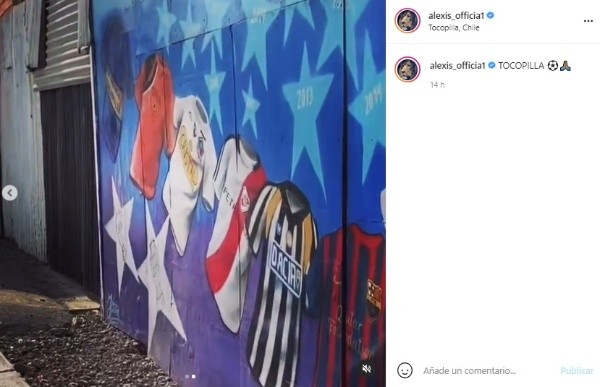 Instagram de Alexis Sánchez 