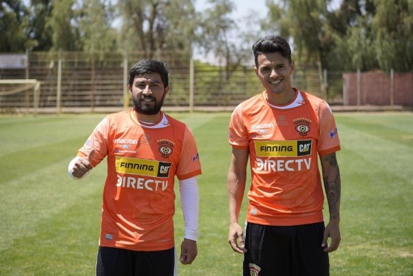 Maximiliano Cuadra jugó en Cobreloa en el 2020 junto a Nicolás Maturana, ex Colo Colo. | Foto: Agencia UNO.