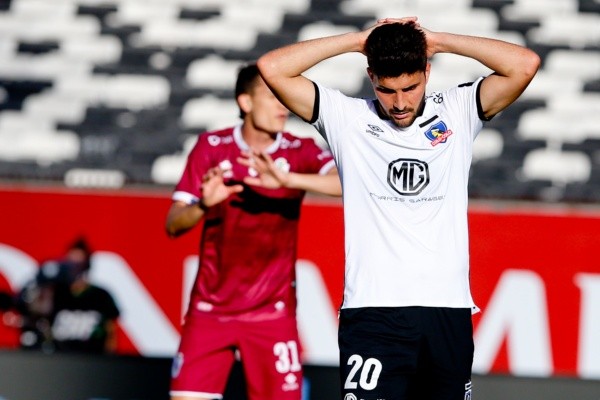 Nicolás Blandi se fue anotando apenas dos goles en Colo Colo / FOTO: Agencia Uno