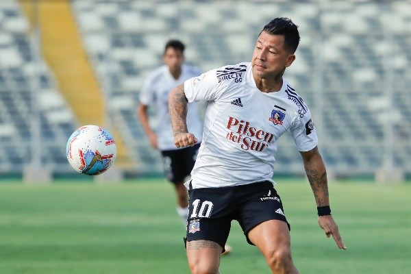 Leonardo Valencia en Colo Colo
