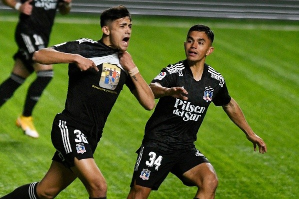 Pablo Solari anotó su primer gol en el Campeonato Nacional 2021. | Foto: Agencia UNO.