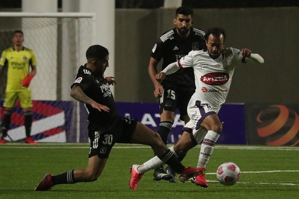 Ignacio Jara recibió la titularidad ante Melipilla y no tuvo el mejor de los rendimientos. | Foto: Agencia UNO.