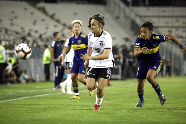 Isidora Olave en Colo Colo