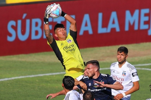 Brayan Cortés es indiscutido en el pórtico de Colo Colo | Foto: Agencia Uno.