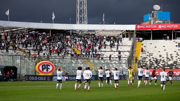 El Cacique se reencontró con sus hinchas en el cierre de esta primera rueda del torneo. | Foto: Colo Colo.
