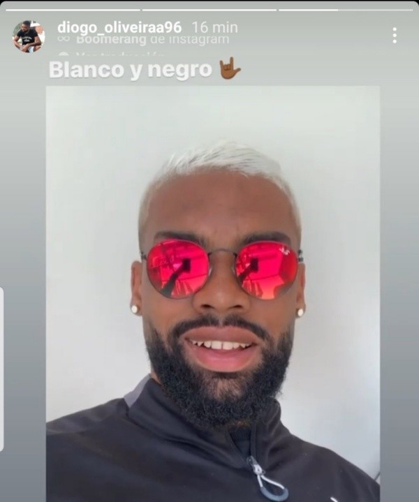 El guiño de Diogo a Colo Colo