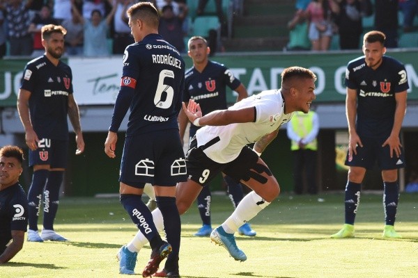 Javier Parraguez anotó en la final de la Copa Chile 2019 ante la U. | Foto: Agencia UNO.