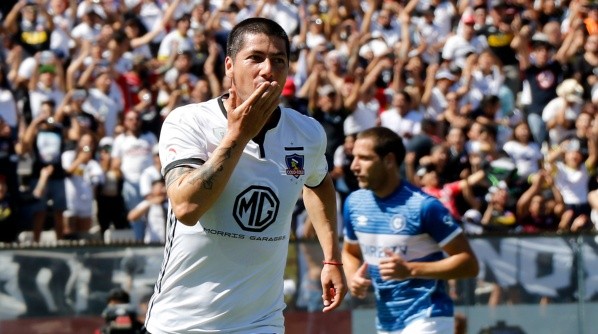 Jaime Valdés jugó 185 partidos con la camiseta de Colo Colo y anotó 25 goles. | Foto: Agencia UNO.