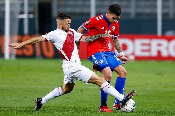 Gabriel Costa en Peru vs Chile