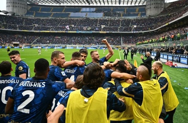 El Inter ganó y sigue al acecho de los líderes. Fuente: Twitter Inter de Milán.