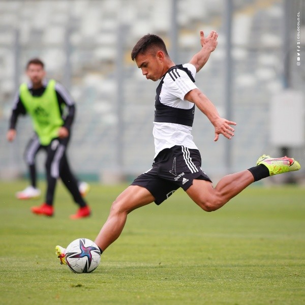 Entrenamiento de hoy en Colo Colo