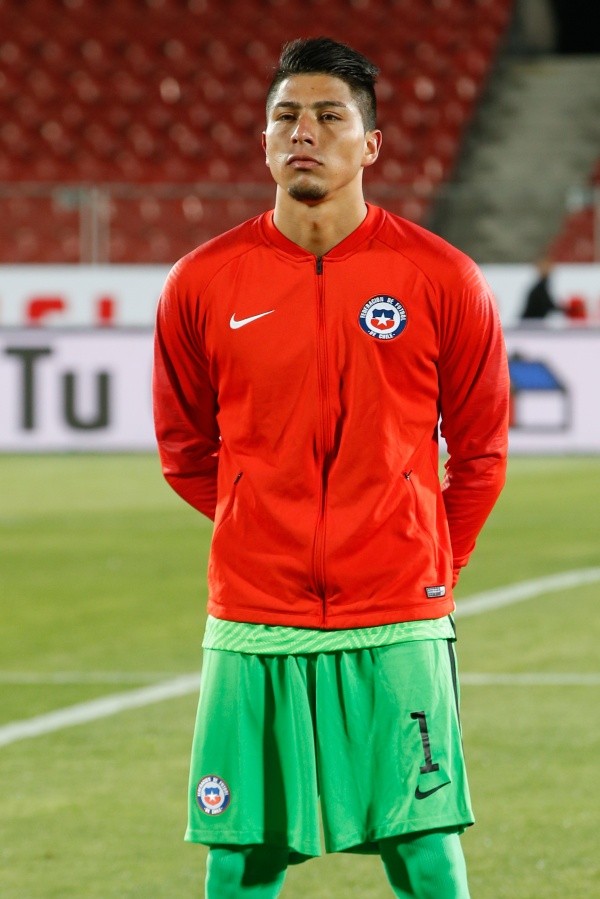 Brayan Cortés en la selección chilena