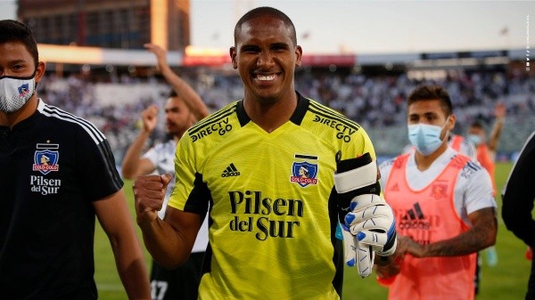 Omar Carabalí en Colo Colo