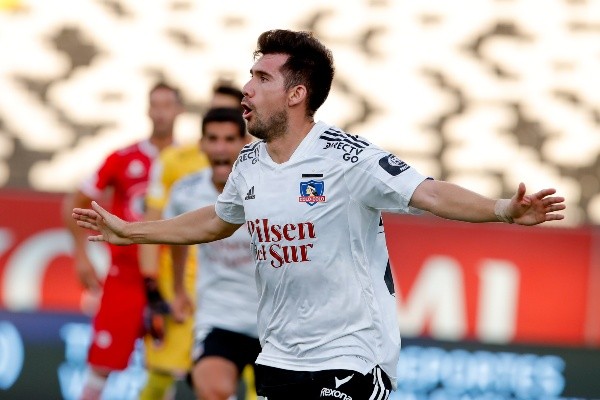 César Fuentes también aportó con gol vital para la permanencia cuando el partido ya se iba ante La Calera. | Foto: Agencia UNO.